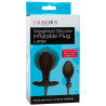 Calexotics Plug gonflable lesté Weighted Inflatable 8.5 x 4cm